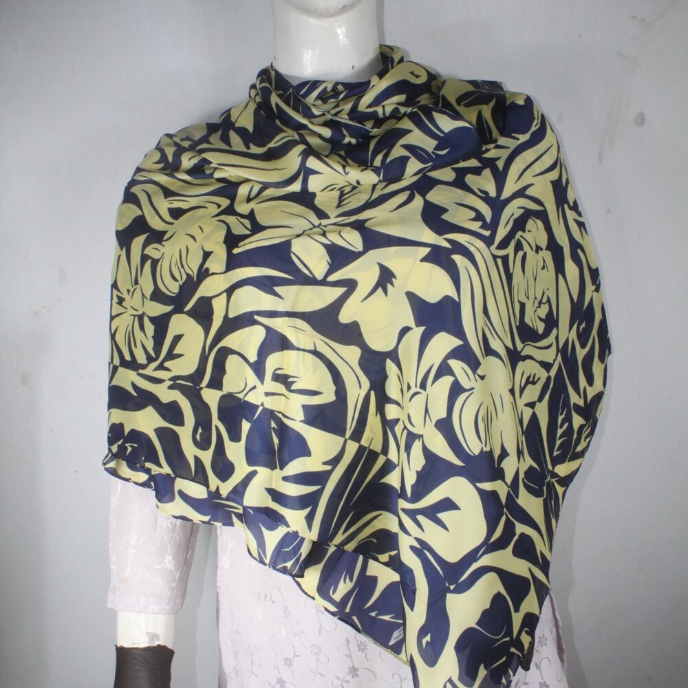 Dior Stole Shawl Wrap 65% Cashmere 35% Silk Multicolor Used